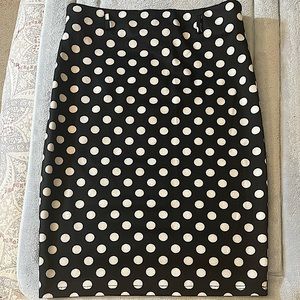 Polka Dot Pencil Skirt